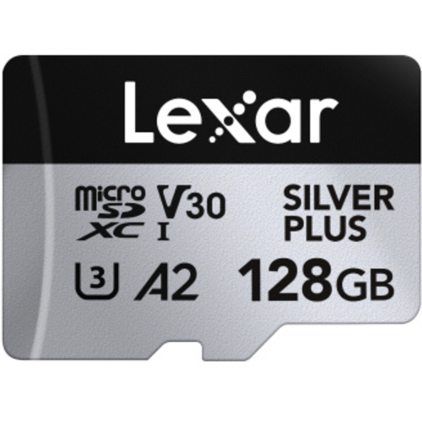 Lexar Professional 128GB SILVER PLUS microSDXC UHS-I Card
