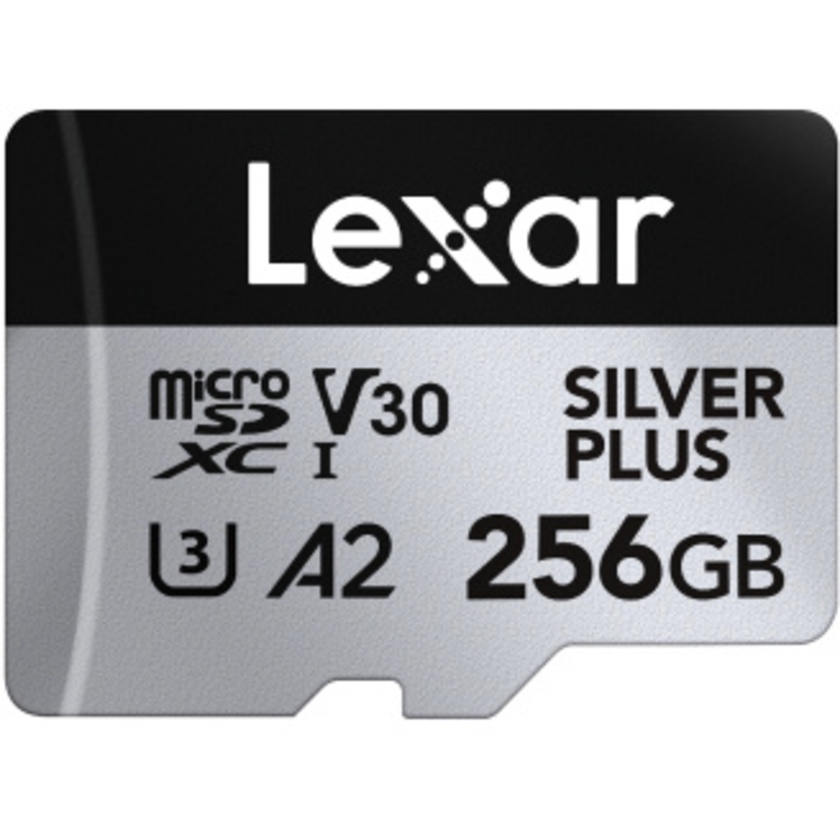 Lexar Professional 256GB SILVER PLUS microSDXC UHS-I Card