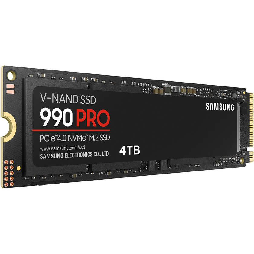 Samsung 4TB 990 PRO PCIe 4.0 x4 M.2 Internal SSD