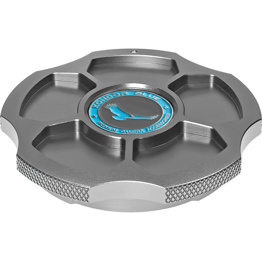 Kondor Blue Aluminum Body Cap for FujiFilm GF Cine (Space Gray)