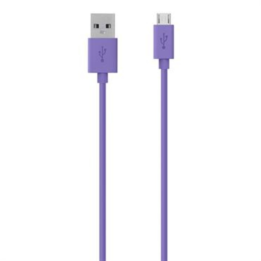 Belkin Micro-USB Charging Cable - Purple 1.2m