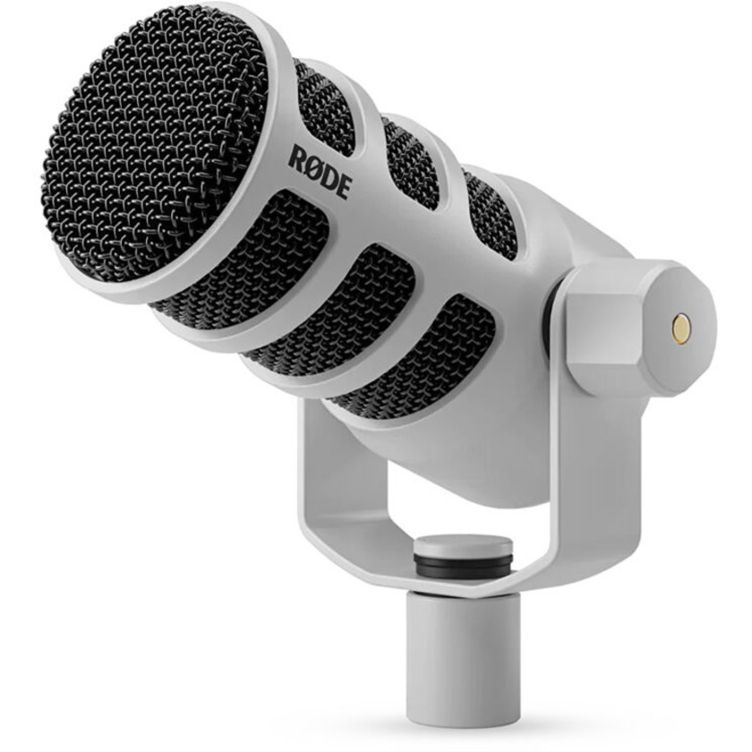 RODE PodMic Dynamic Podcasting Microphone (White)