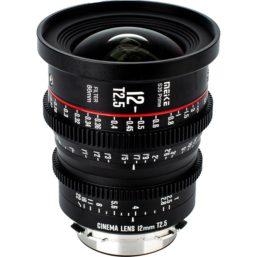 Meike 12mm T2.5 Super35 Prime Cine Lens (PL Mount)