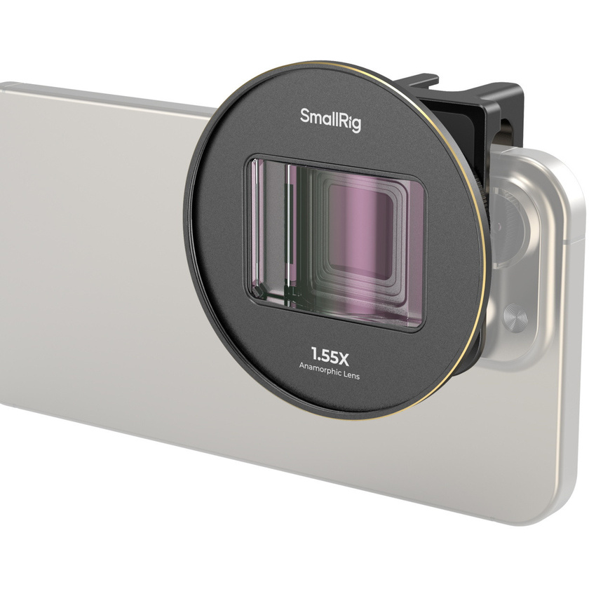 SmallRig 3578B 1.55x Anamorphic Lens for Mobile Phone (T-mount)