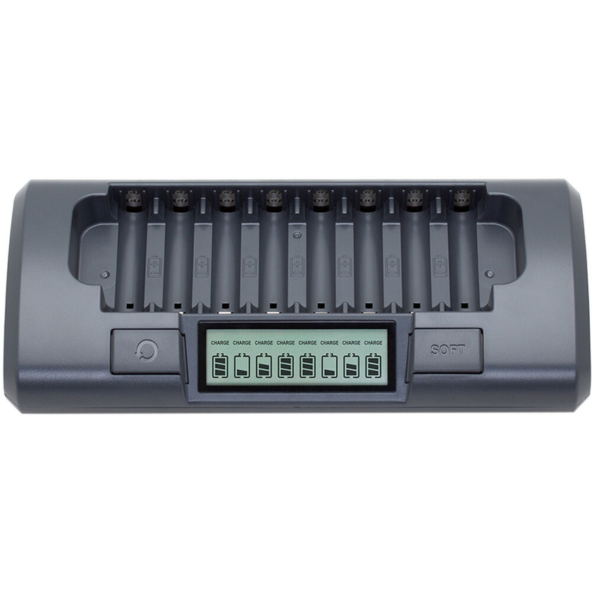 Powerex MH-C800S 8-Cell Smart Charger for AA / AAA NiMH / NiCD Batteries