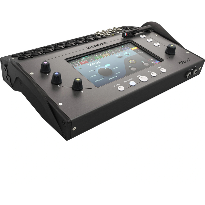 Allen & Heath CQ-18T Compact 18-Channel Digital Mixer with Touchscreen - Open Box