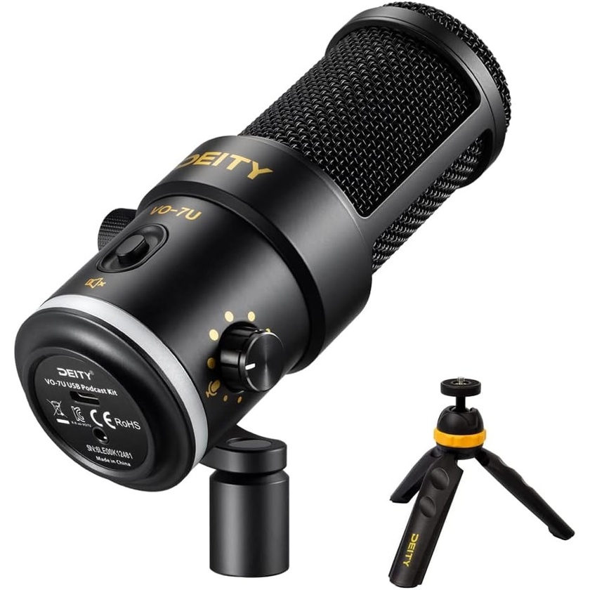 Deity VO-7U USB Microphone - Tripod Kit (Black)