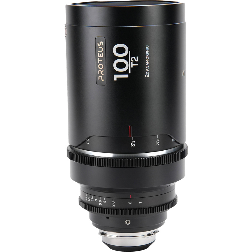 Laowa Proteus 100mm T2 2X Anamorphic Lens with EF Adapter (PL Mount, Silver, Metres)
