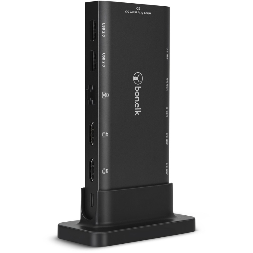 Bonelk Desktop Series 14 in 1 USB-C Multiport Hub (Black)