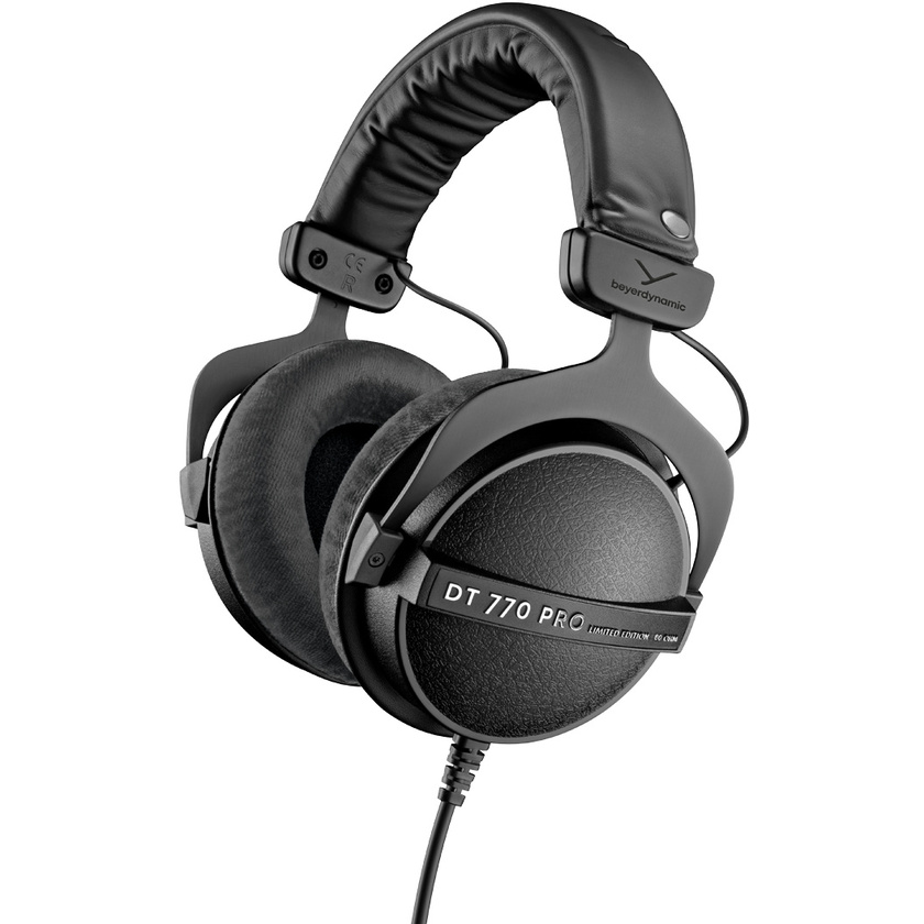 Beyerdynamic DT 770 Pro Closed-Back Studio Mixing Headphones (80 ohm, Black)