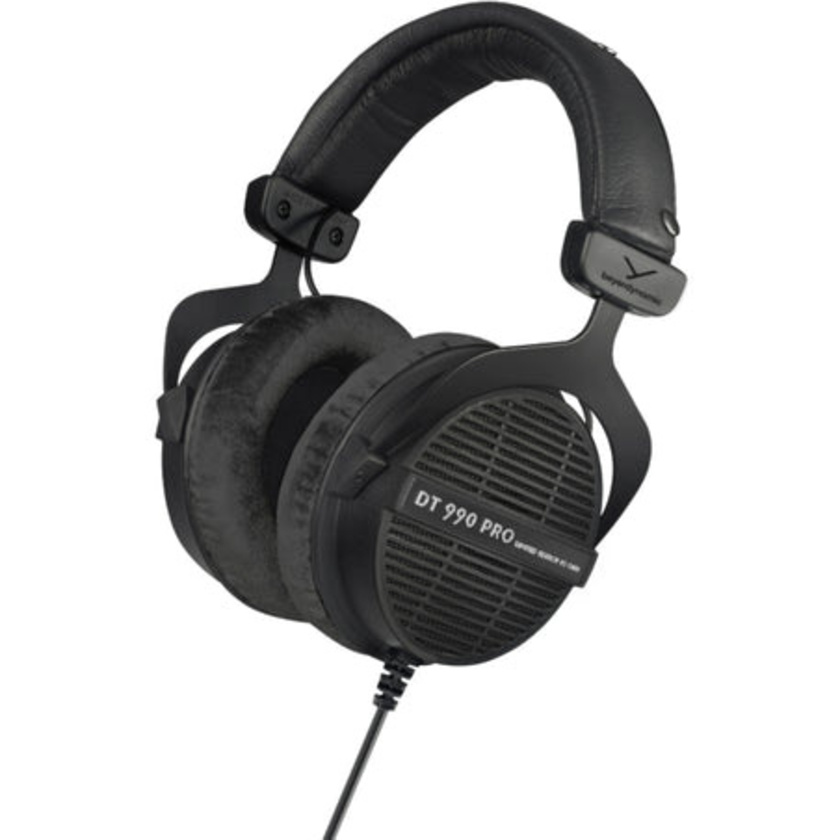 Beyerdynamic DT 990 Pro Professional Monitoring Headphones (80 Ohm, Black)