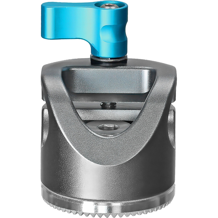 Kondor Blue Rosette to Straight-Angle Rod Clamp (Space Grey)