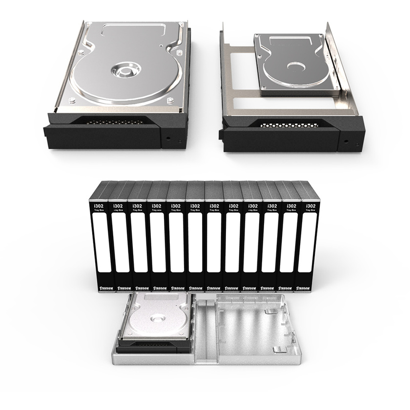 Stardom ST4 Tray with Tray/HDD Box Module (Black)