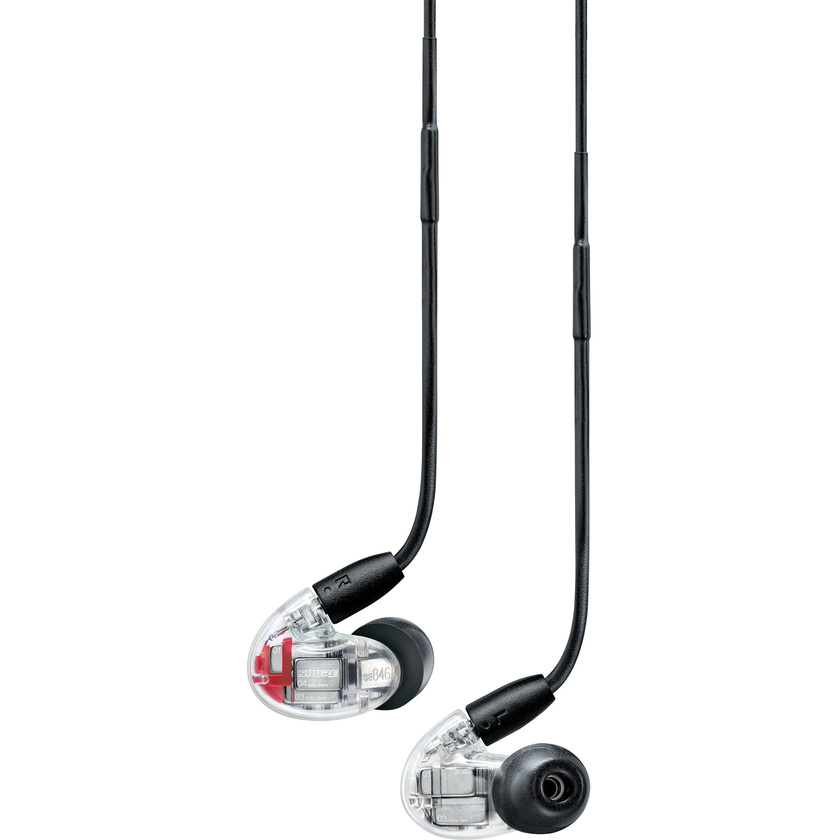 Shure SE846 Sound Isolating Earphones with RMCE-UNI Cable (Clear)
