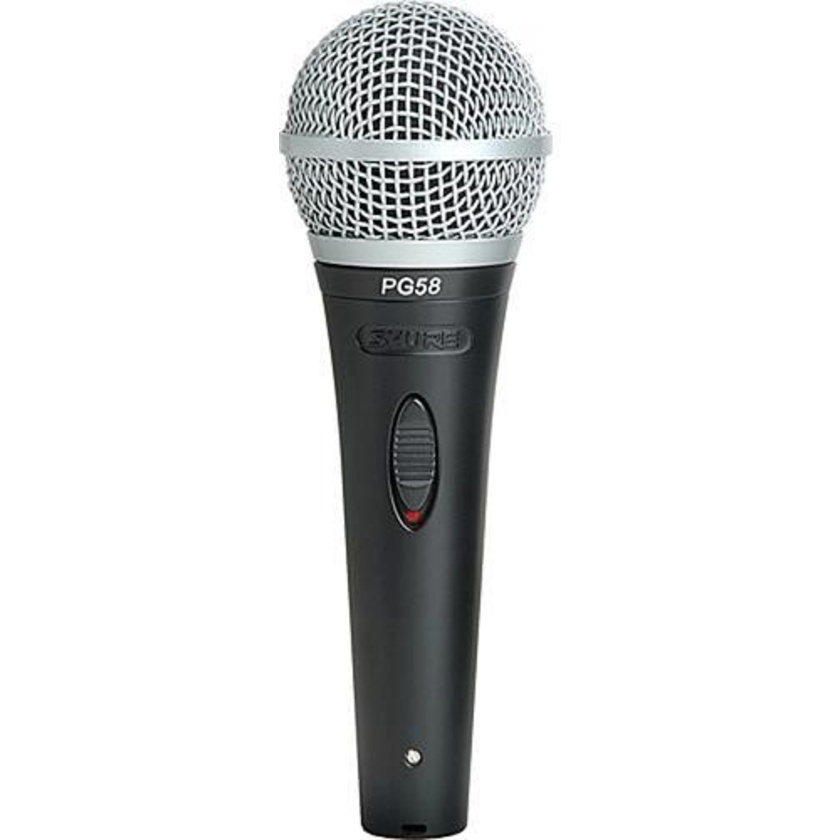 Shure PG58-XLR PG Lead Vocal Microphone