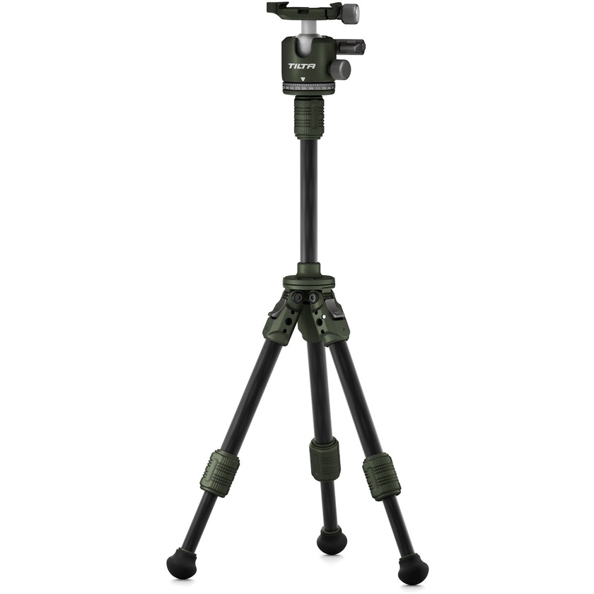 Tilta Tabletop Ball Head with 1-Stage Carbon Fibre Tripod Legs (Forest Green)