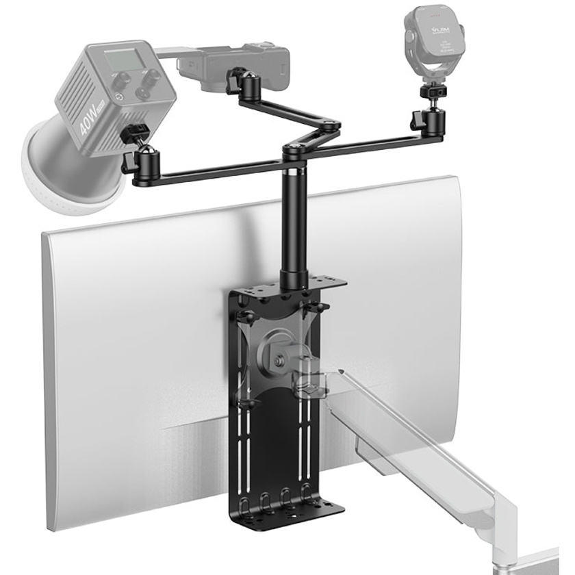 Ulanzi VS01 VESA Monitor Stand Mount with 3 Top Extension Arm