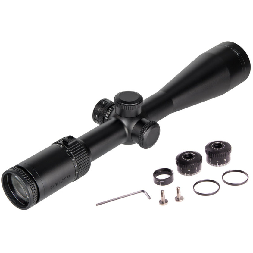 Delta Optics Titanium HD 4-24x50 HD SFP Riflescope (4A SB MIL)
