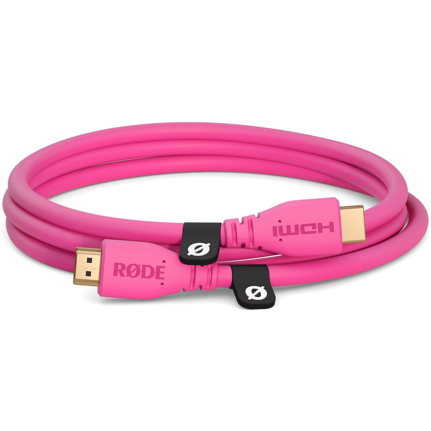 RODE HDMI-1.5 High Speed HDMI Cable (1.5m, Pink)