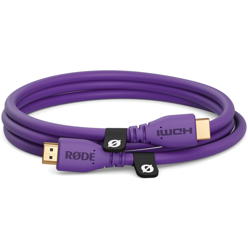 RODE HDMI-1.5 High Speed HDMI Cable (1.5m, Purple)