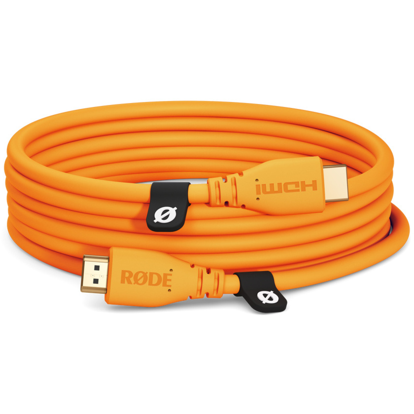 RODE HDMI-3 High Speed HDMI Cable (3m, Orange)