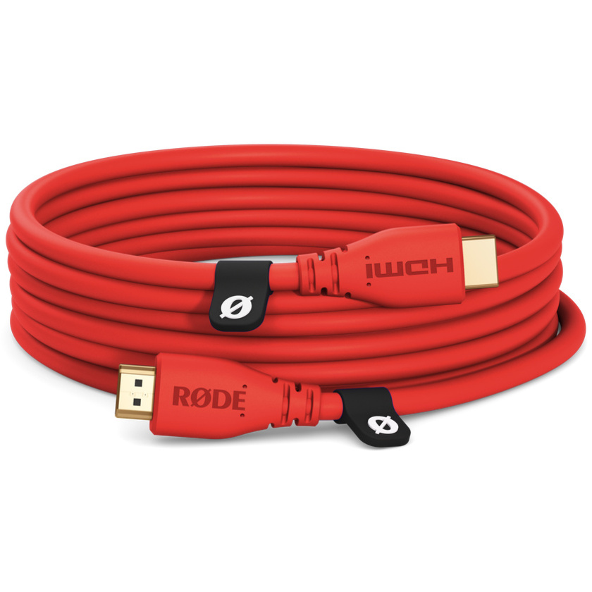 RODE HDMI-3 High Speed HDMI Cable (3m, Red)