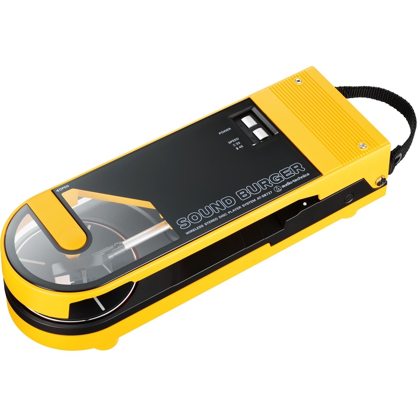 Audio Technica Sound Burger Wireless Bluetooth Turntable (Yellow)