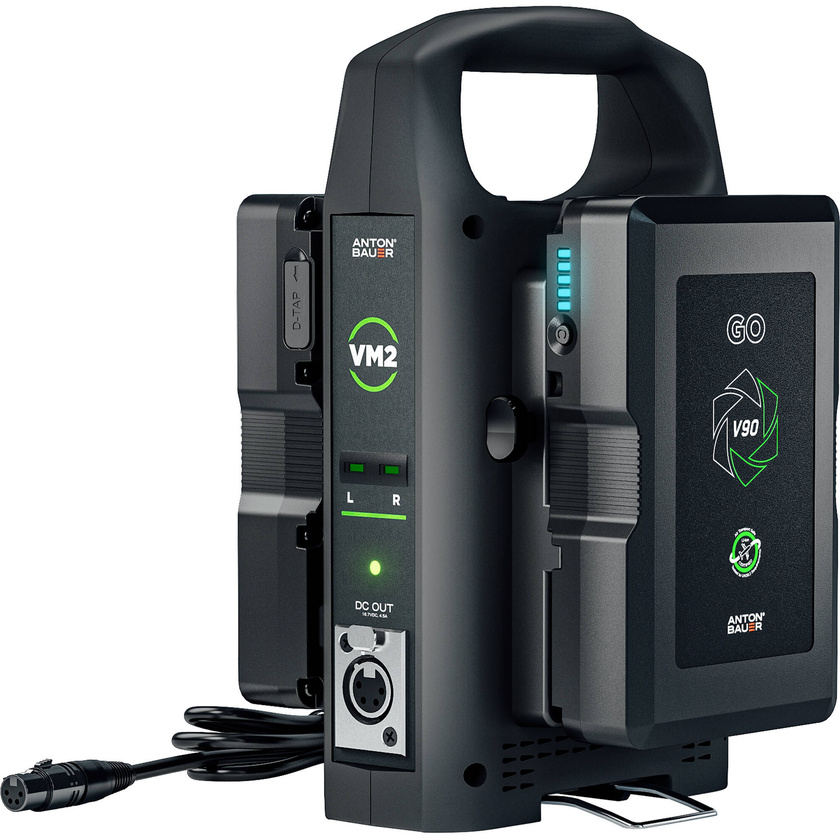 Anton Bauer Go 90 2-Battery and Charger Travel Kit (V-Mount)