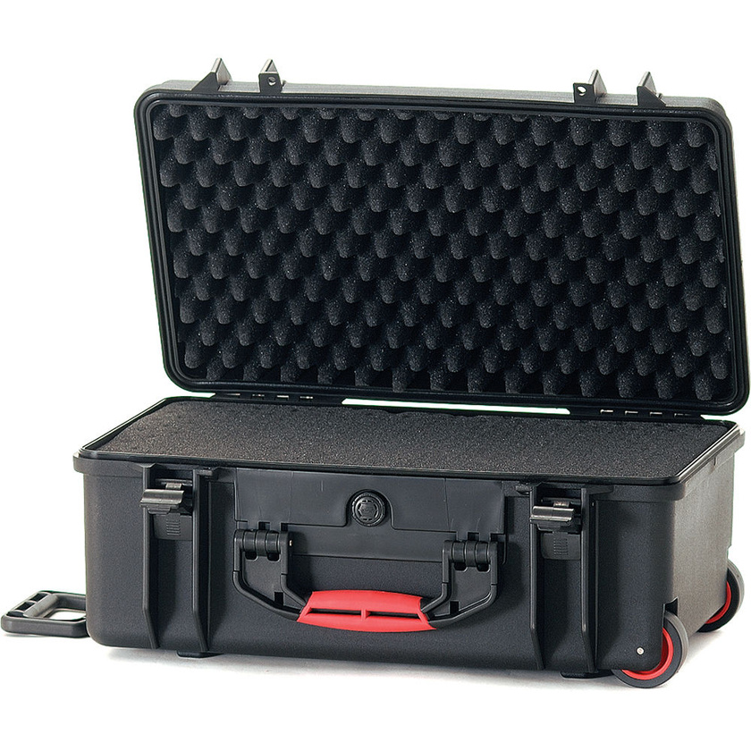 HPRC 2550 Wheeled Hard Case with Cubed Foam Interior (Black)