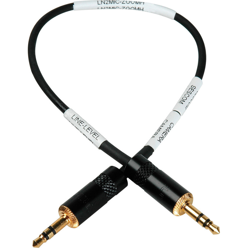 Sescom LN2MIC-ZOOMH6 3.5mm Line to Mic -25 dB Audio Cable for Zoom H6