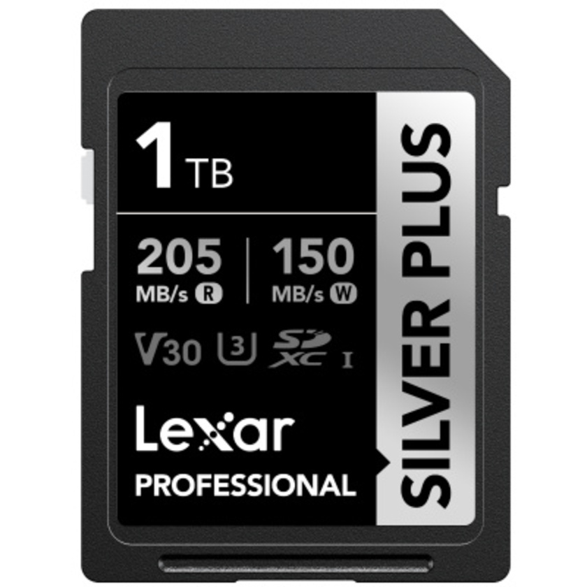 Lexar Professional 1TB SILVER PLUS SDXC UHS-I Card