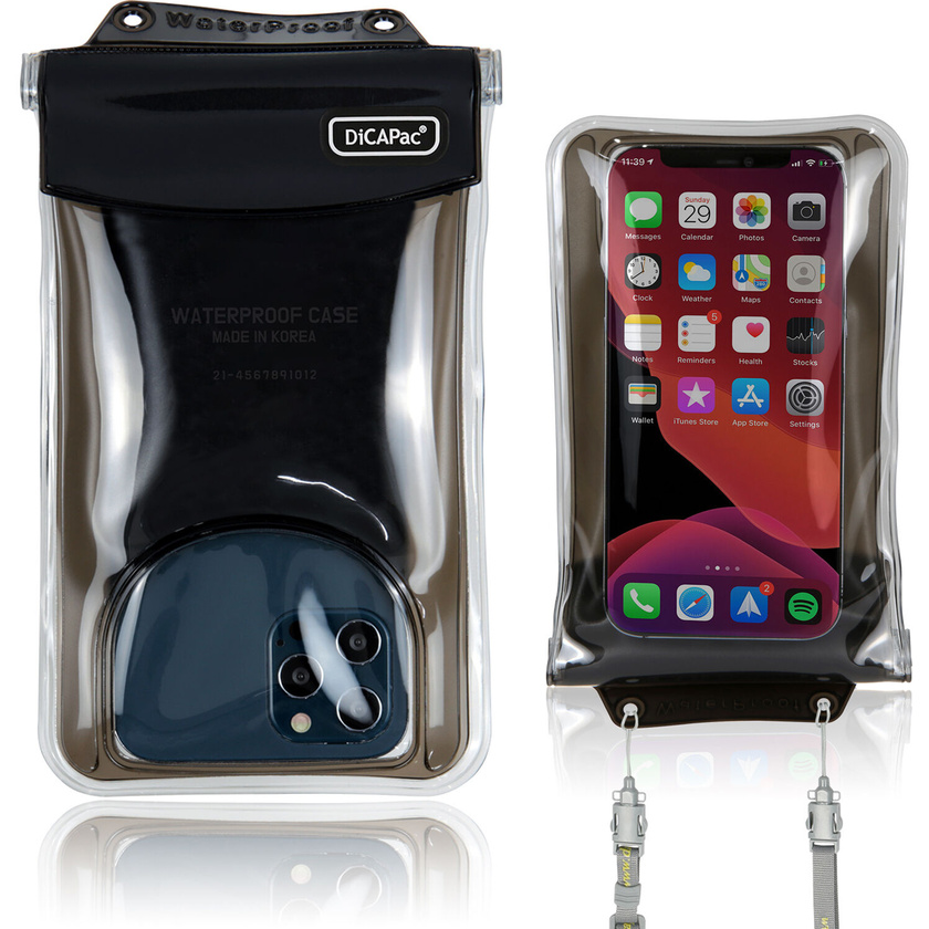 DiCAPac WP-C2S Waterproof Smartphone Case (Black)