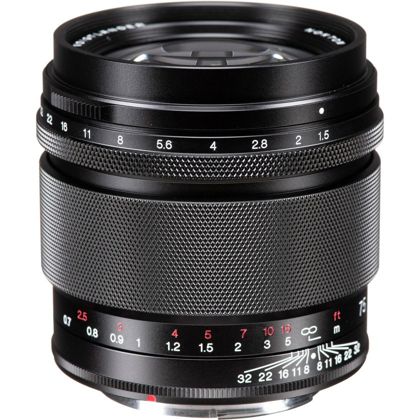 Voigtlander Nokton 75mm f/1.5 Aspherical Lens (Canon RF)