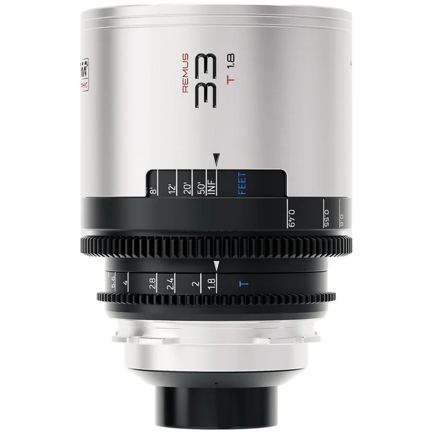 Blazar 33mm T1.8 1.5x Full Frame Anamorphic Lens (PL Mount, Silver Flare)