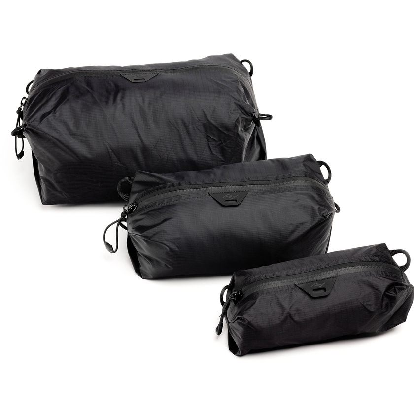 Peak Design Ultralight Packing Cube Bundle (Black, Set of 3)