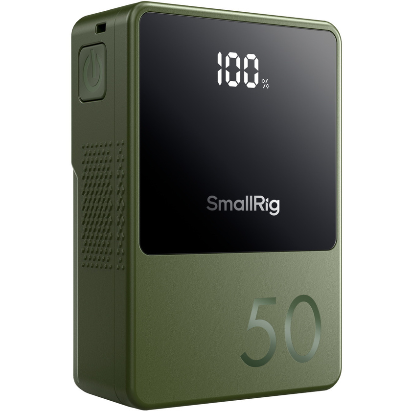 SmallRig 4872 VB50 mini V Mount Battery (Green)