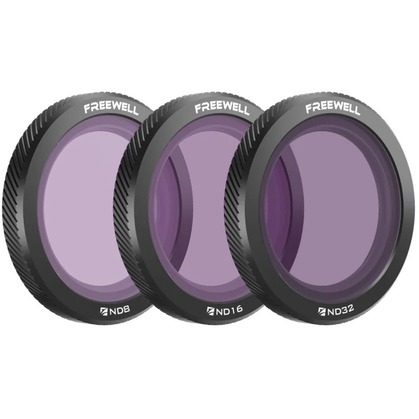 Freewell Magnetic Hybrid Standard Day Filter Kit for DJI Neo (3-Pack)
