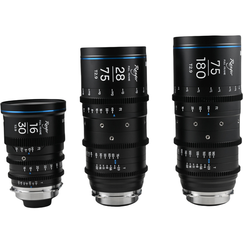 Venus Optics Laowa Ranger Full Frame Cine 3-Lens Kit (PL/EF)
