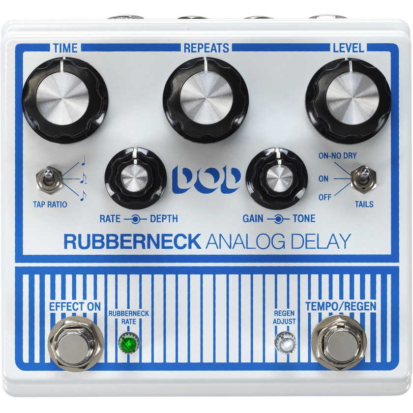 DigiTech DOD Rubberneck Analog Delay with Tap Tempo