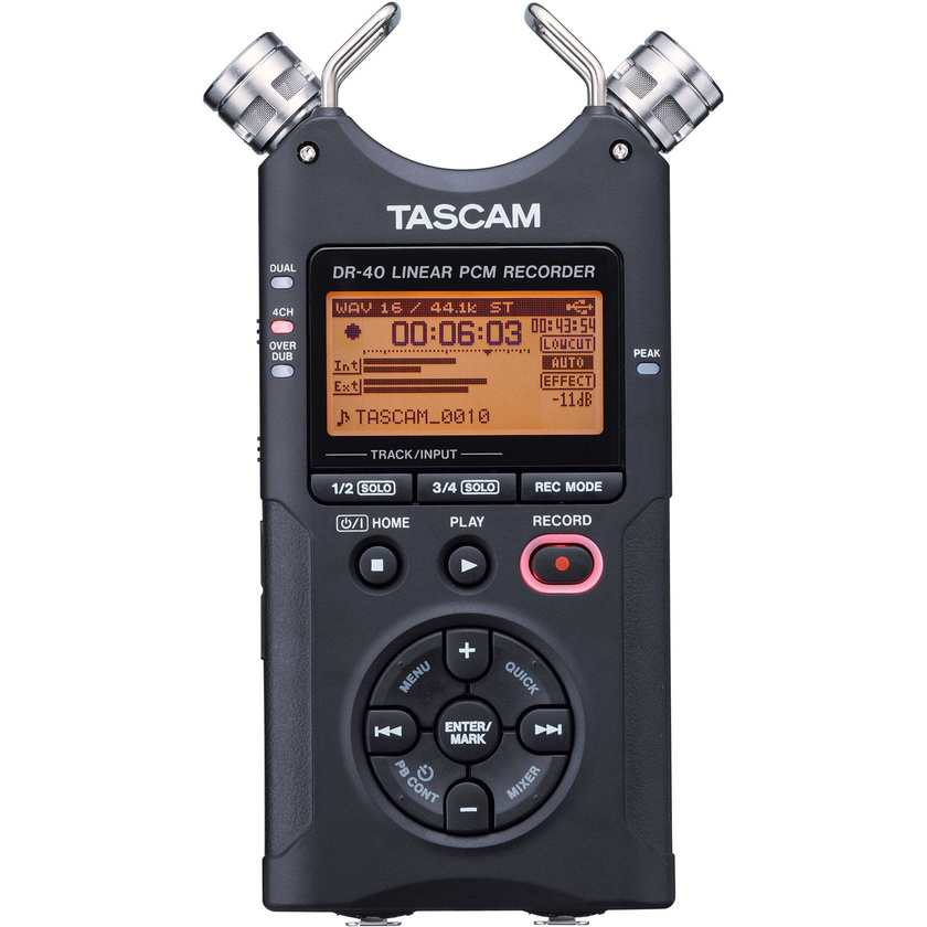 Tascam DR-40 Handheld Digital Recorder