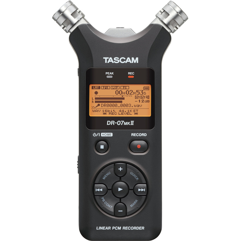 Tascam DR-07 MkII Portable Digital Recorder