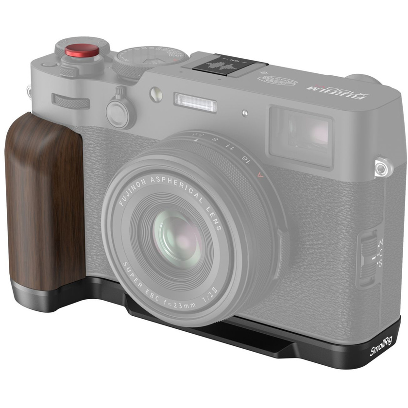 SmallRig 4805 Wooden L-Shape Grip for FujiFilm X100VI/X100V (Black)