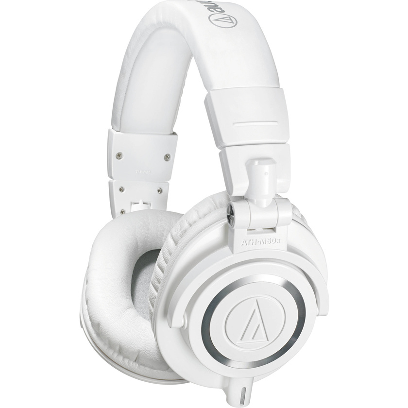 Audio Technica ATH-M50X Headphones (White)