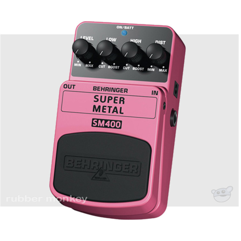 Behringer Super Metal Effects Pedal