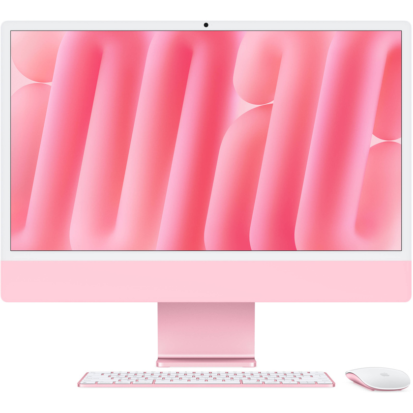 Apple 24" iMac (M4 8-Core, 16GB RAM, 256GB, Pink)