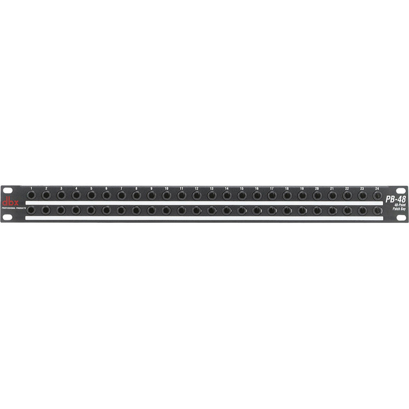 DBX PB48 48-Point Patchbay