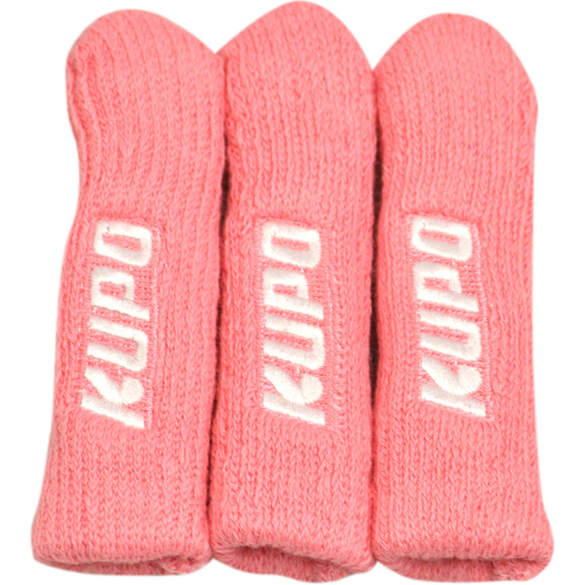 Kupo Stand Leg Protectors (Pink, Set of 3)