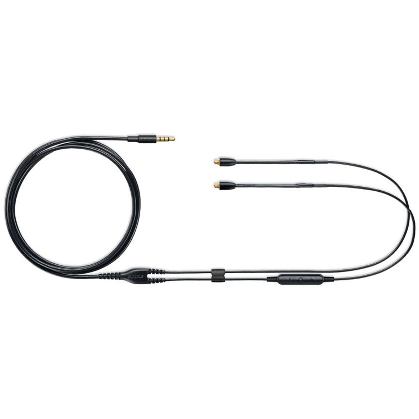 Shure RMCE-UNI Universal Remote and Mic Cable for SE Earphones - Open Box