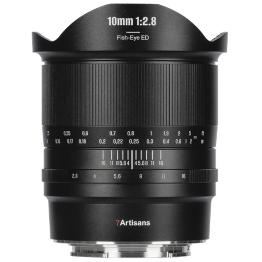 7Artisans 10mm f/2.8 Mark II Fisheye Lens (Sony E)