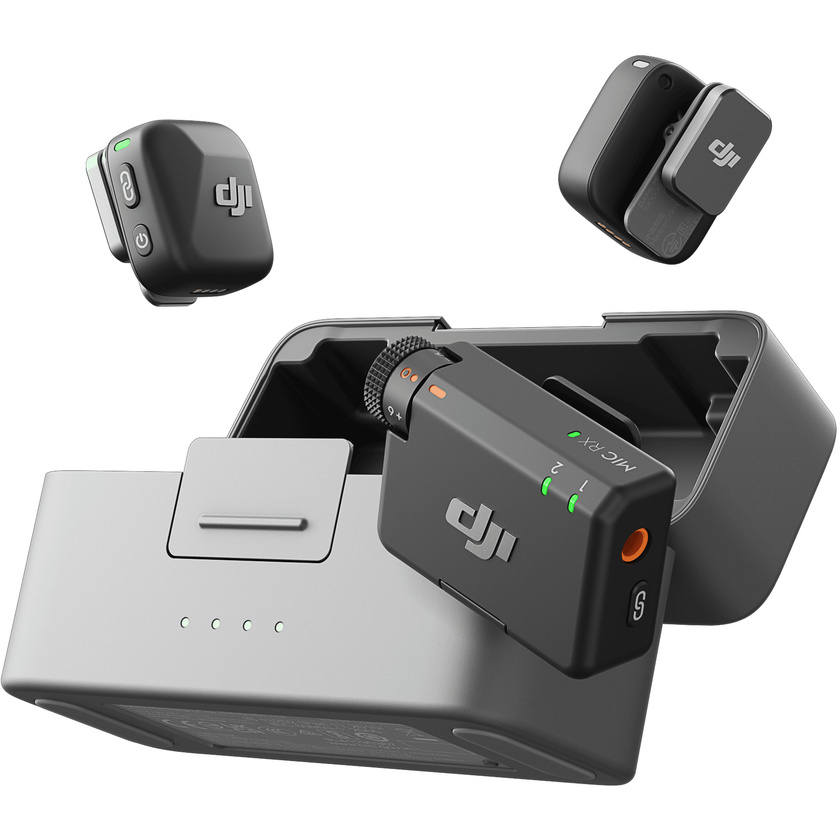DJI Mic Mini Wireless Microphone System (2TX+1RX)